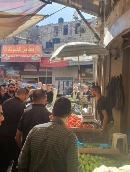 بلدية نابلس والسوق الشرقي 