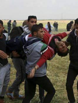 إصابة خطيرة بالصدر برصاص الاحتلال شرق غزة