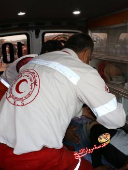 PRCS teams provided their first aid services to injured in Tulkarem on 3.11 (4)