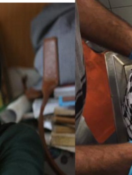 الشهيد الحاج وخطيبته المصابة بالسرطان 