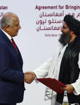 الاتفاق التاريخي بين طالبان واميركا 
