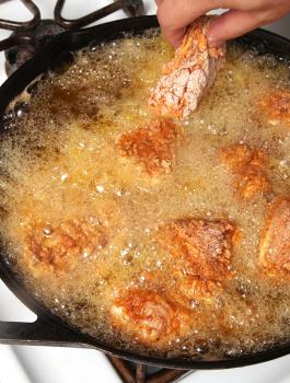 الاطعمة المقلية والموت 