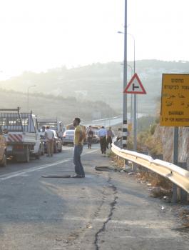 طريق البيرة الجلزون