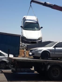 اتلاف 144 مركبة غير قانونية في جنين 