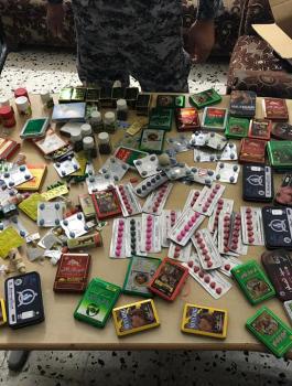 ضبط منشطات جنسية في طولكرم 