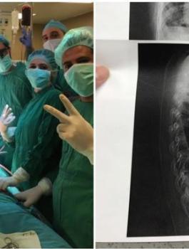 استخراج رصاصة استقرت في قلب طفل من غزة 