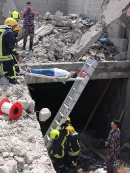 الدفاع المدني الفلسطيني والزلازل في فلسطين 