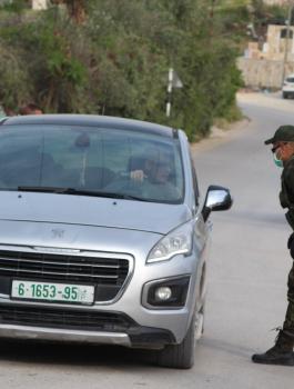 اصابة مسعف في نابلس بفيروس كورونا 