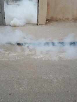 اصابات في صفوف الطلبة بالمنطقة الجنوبية في الخليل 