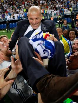 زيدان غاضب من بيل