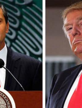 رئيس المكسيك وترامب 