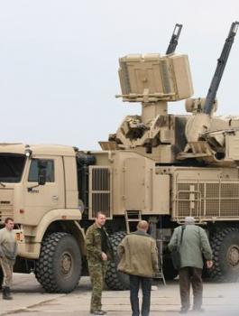 مضادات ارضية سورية في الجولان 