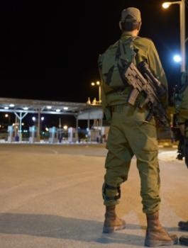 الجيش الاسرائيلي في الضفة الغربية 