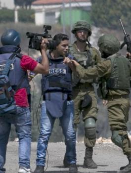 اسرائيل والصحفيين الفلسطينيين 