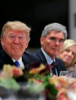 ترامب في دافوس 