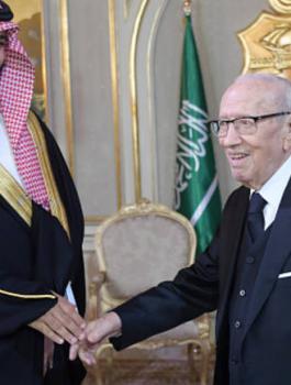 بن سلمان في تونس 