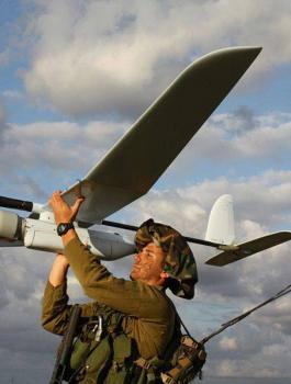 سقوط طائرة استطلاع اسرائيلية فوق مدينة بيت لحم 