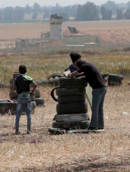 قطاع غزة واسرائيل 