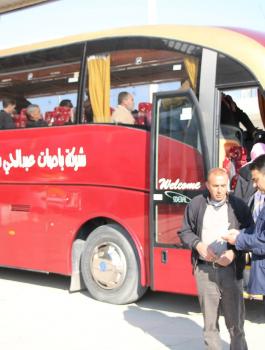 معتمرين فلسطينيين 