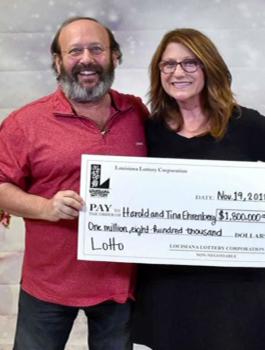 ربح جائزة يانصيب في اميركا 