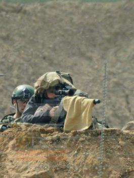 قناصة الاحتلال في غزة 