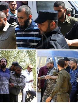 تنفيذ حكم الاعدام بحق قتلة الشهيد مازن فقهاء 