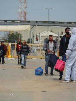 العمال الفلسطينيين وجنين 