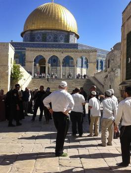 المستوطنون يقتحمون المسجد الأقصى 