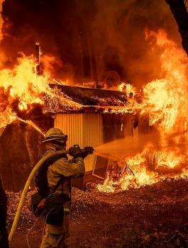 حرائق الغابات في كاليفورنيا 