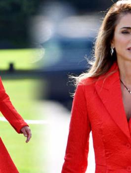 الملكة رانيا تزور مخيمات اللاجئيين الروهينغا 