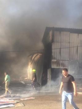  الاحتلال يتسبب بحرق حسبة بيتا