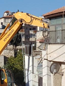 هدم في القدس 