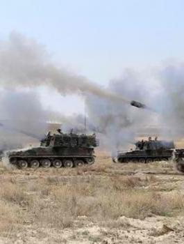 تركيا تقصف مواقع للجيش السوري 