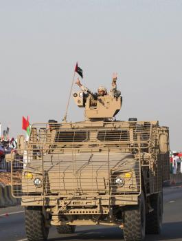 الجيش الاماراتي في الحديدية 