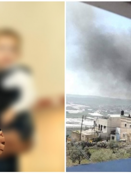 احراق منازل في بيت قاد