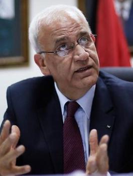 عريقات ونتنياهو 