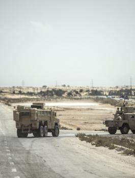 الجيش المصري في سيناء 