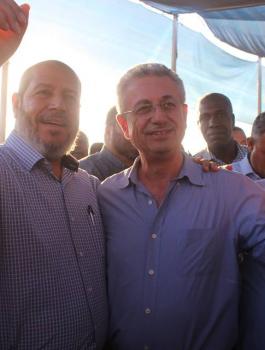 مصطفى البرغوثي في غزة 