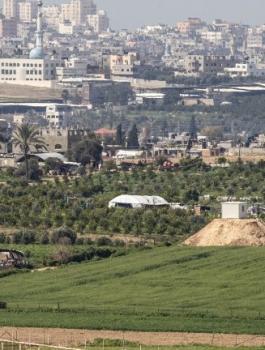 شخص يتسلل من اسرائيل الى قطاع غزة 