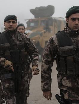 قوات خاصة تركية في عفرين السورية 