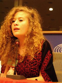 اطلاق سراح عهد التميمي 