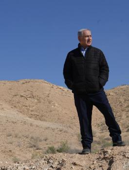 نتنياهو وقطاع غزة 