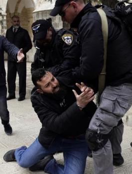 اعتقال احد حراس الأقصى 