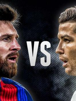 رونالدو وميسي في ايطاليا 