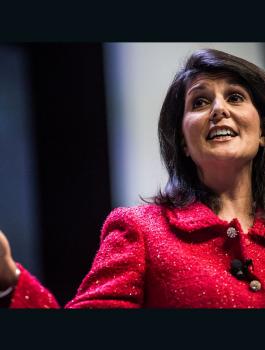 السفيرة الامريكية في الامم المتحدة 