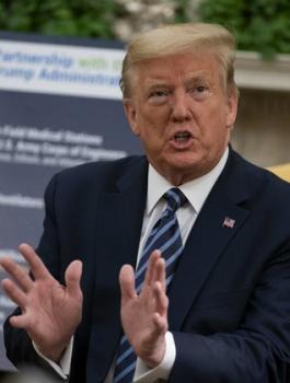 ترامب ولقاح ضد كورونا 