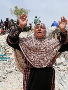 هدم منازل الفلسطينيين في الضفة الغربية 