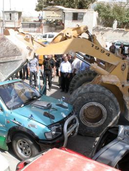 اتلاف مركبات غير قانونية 