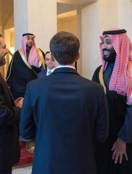 بن سلمان في فرنسا 