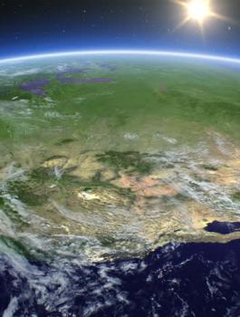 وجود جليد على سطح القمر 